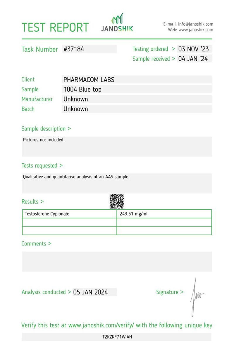 PharmaTest C 250 - Jano Test